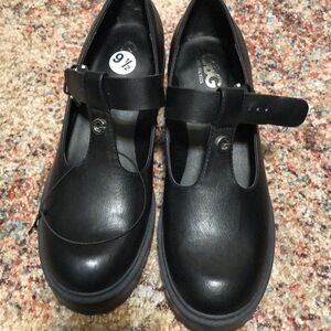 Size 9.5 Black Mary Janes